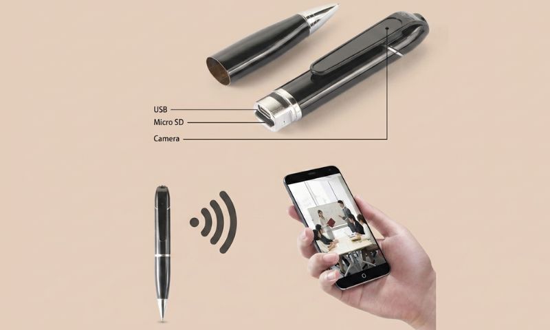 Hầu hết bút camera không hỗ trợ quay vào ban đêm