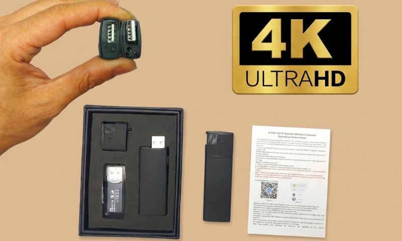 Camera bật lửa K9 có ứng dụng đa dạng cho các mục đích giám sát kín đáo