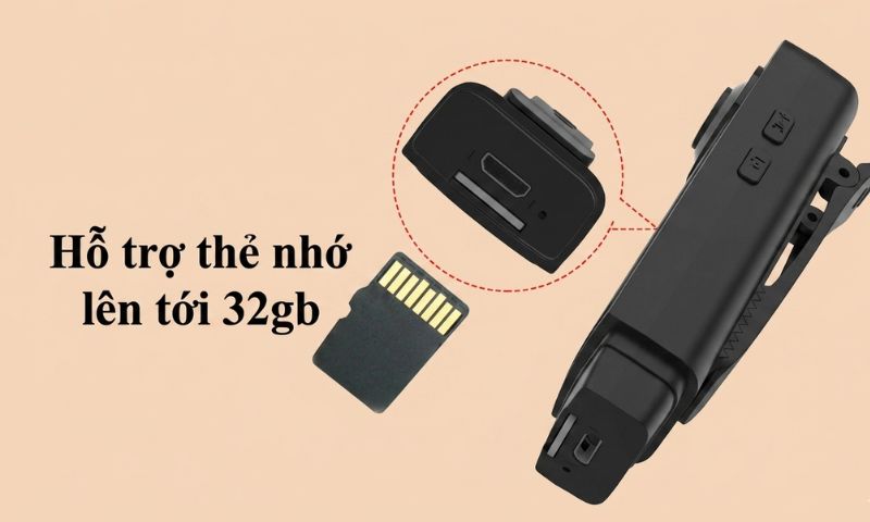 Camera hỗ trợ theo dõi từ xa qua điện thoại thông minh