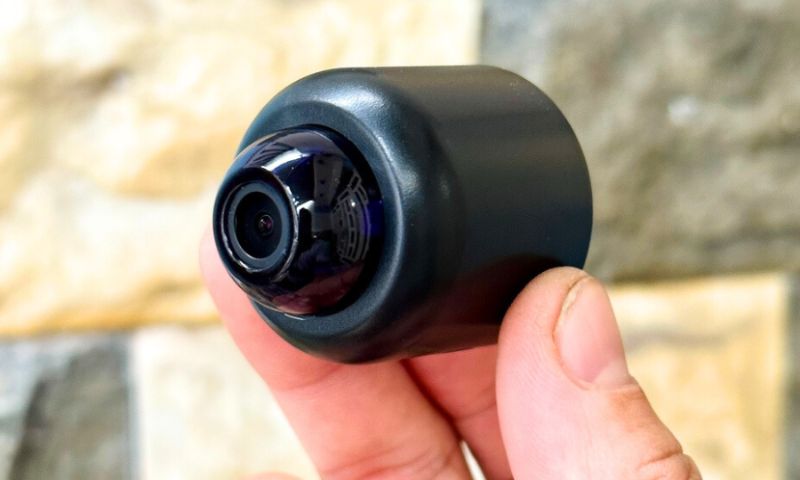 Kích cỡ của camera siêu nhỏ wifi rất nhỏ gọn