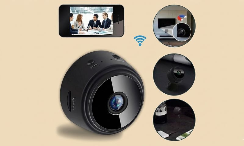 Thiết bị giám sát mini được tích hợp nhiều tính năng thông minh